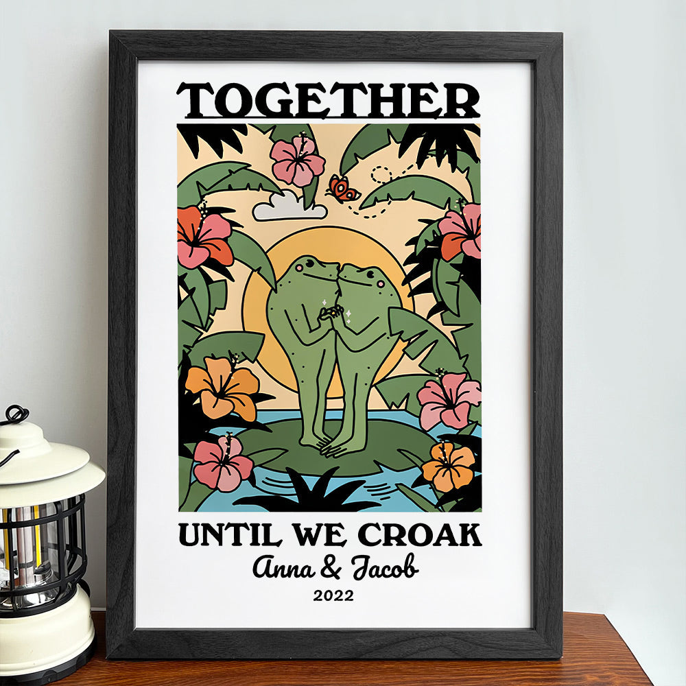 50% OFF🐸Personalized Frog Illustration Frame