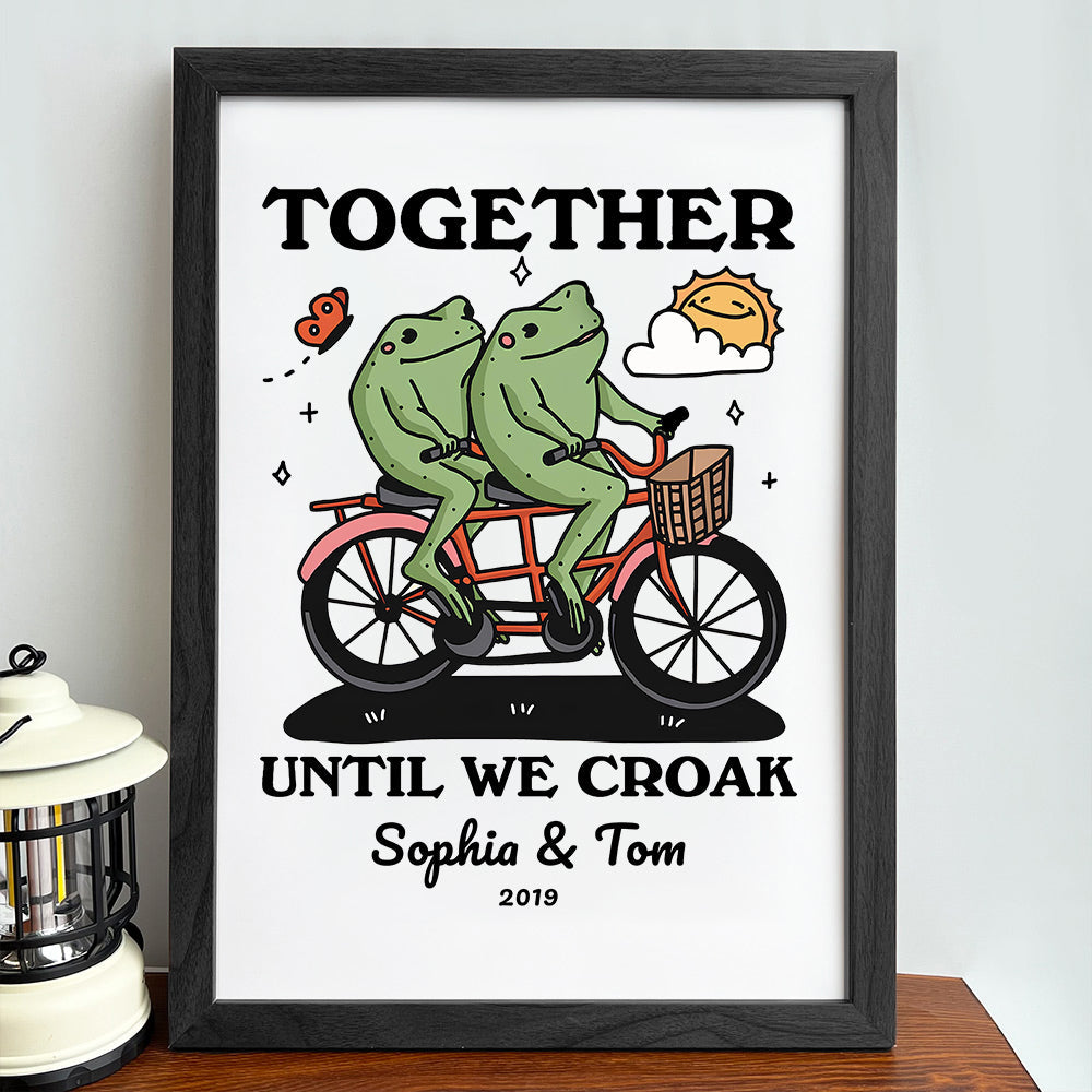 50% OFF🐸Personalized Frog Illustration Frame