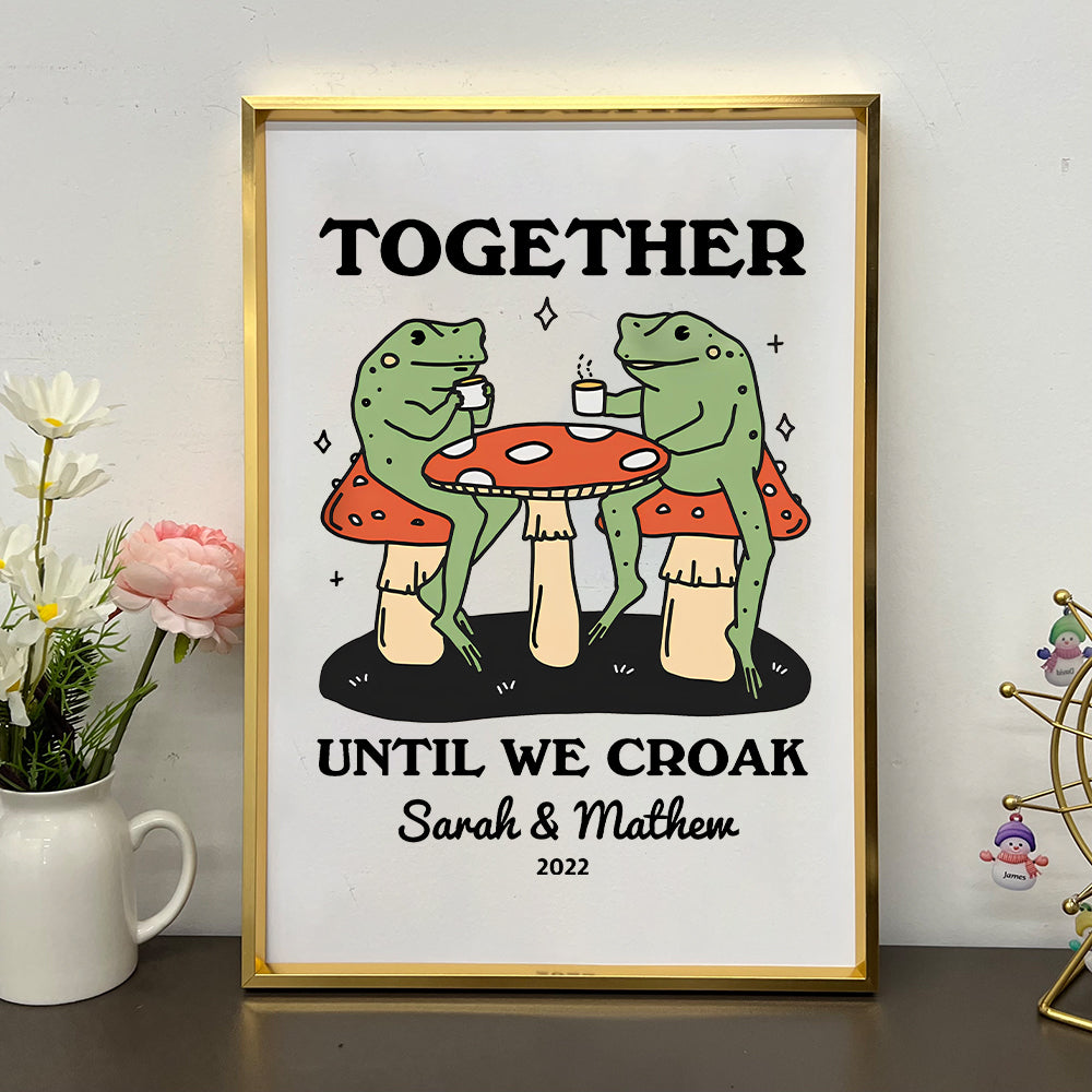 50% OFF🐸Personalized Frog Illustration Frame