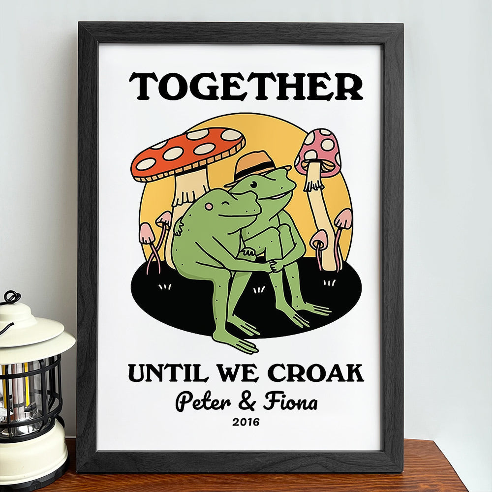 50% OFF🐸Personalized Frog Illustration Frame